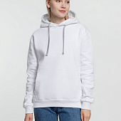 Толстовка с капюшоном Kirenga Heavy, белая (белоснежная)