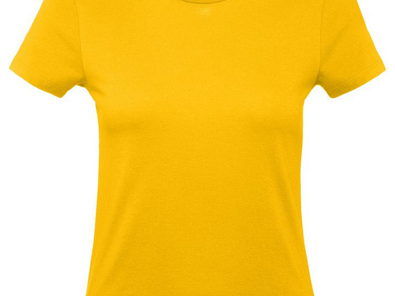 Футболка женская E150, желтая