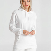 Толстовка с капюшоном унисекс Hoodie, белая