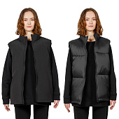 Жилет двусторонний V2, черный