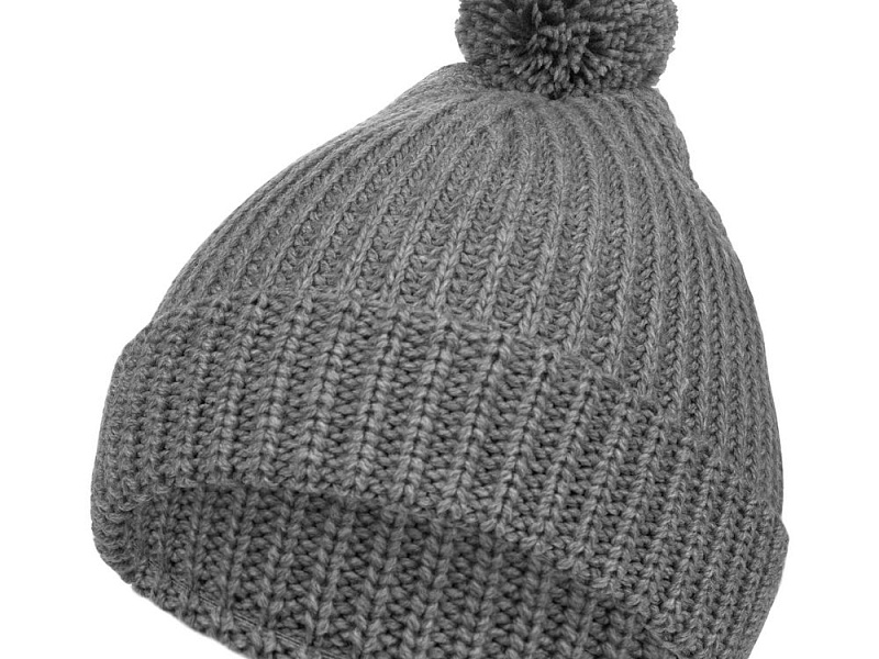 Шапка Nordvik, серый меланж