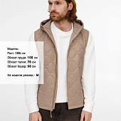 Жилет унисекс Tarnaby, бежевый