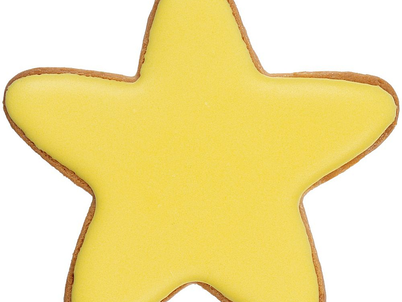 Печенье «Звезда», желтое