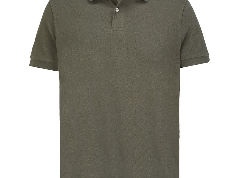Рубашка поло унисекс Pacific, темный хаки