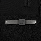 Лейбл кожаный Beta, XS, серый