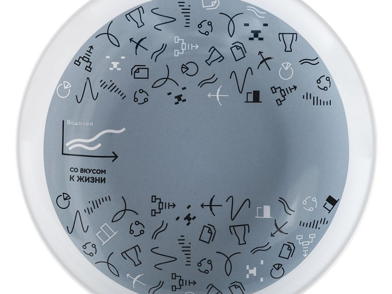 Тарелка наградная «Бизнес-зодиак. Водолей»