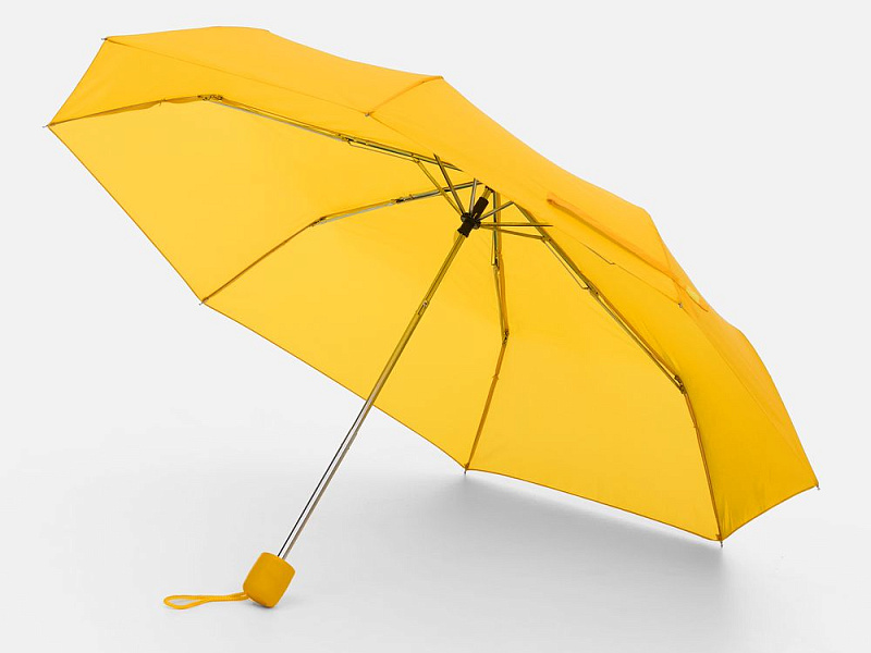 Зонт складной Basic, желтый