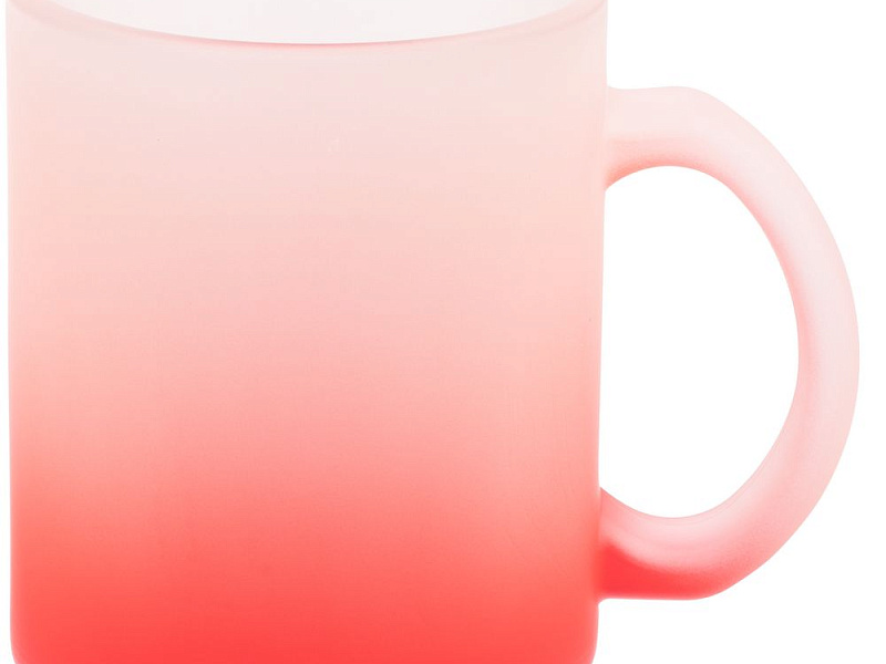 Кружка Grade Fade для сублимационной печати, матовая, красная