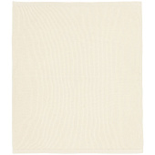 Плед Shirr, молочно-белый