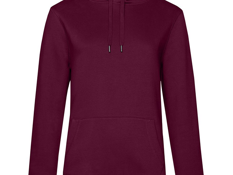 Толстовка с капюшоном женская Queen, бордовая