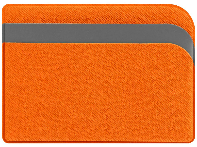 Чехол для карточек Dual, оранжевый