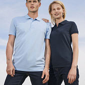 Рубашка поло женская Passion 170, бирюзовая