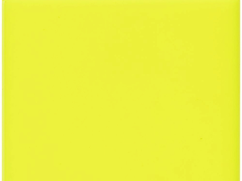 Лейбл из ПВХ Kare, желтый неон