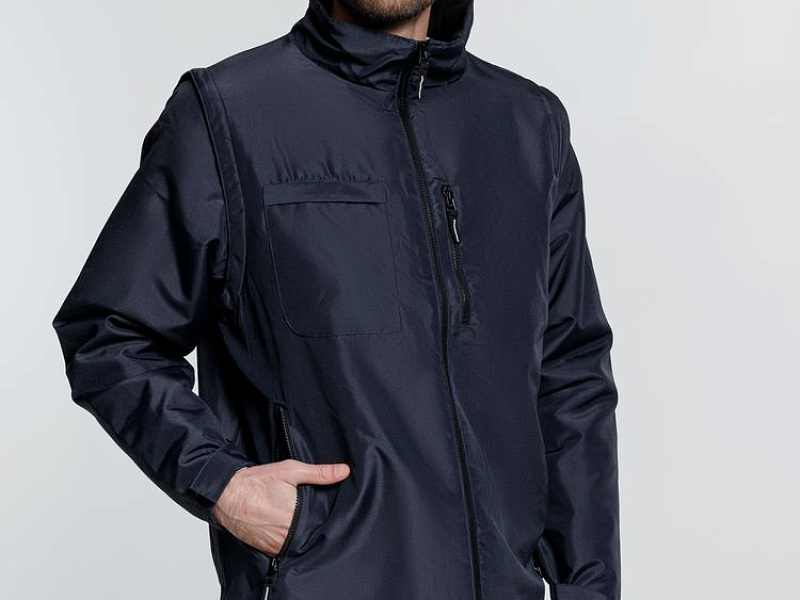 Куртка-трансформер унисекс Astana, темно-синяя