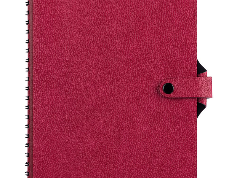 Ежедневник Strep Front на заказ, недатированный, малиновый