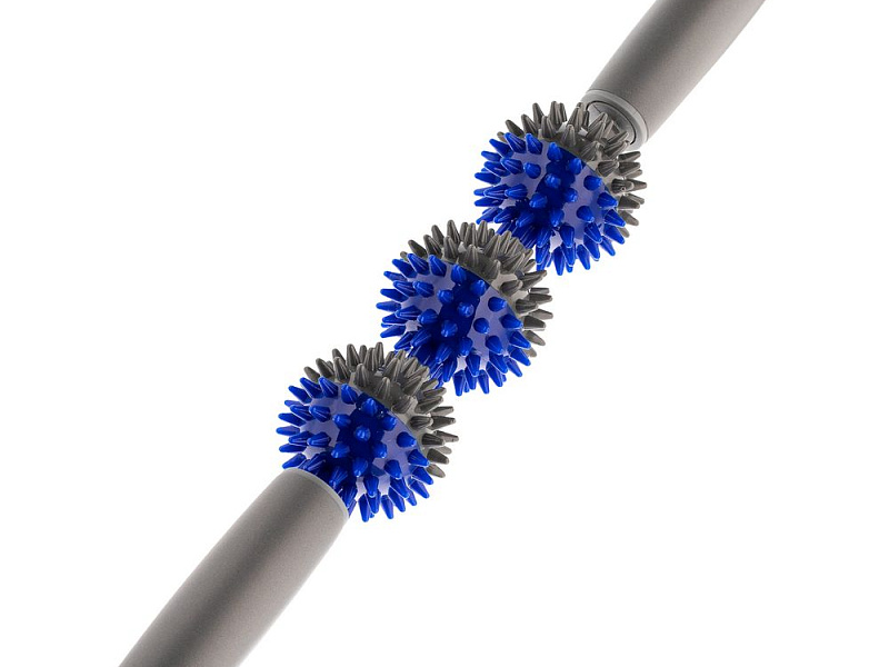 Ручной МФР-массажер Tres Picos, серый с синим