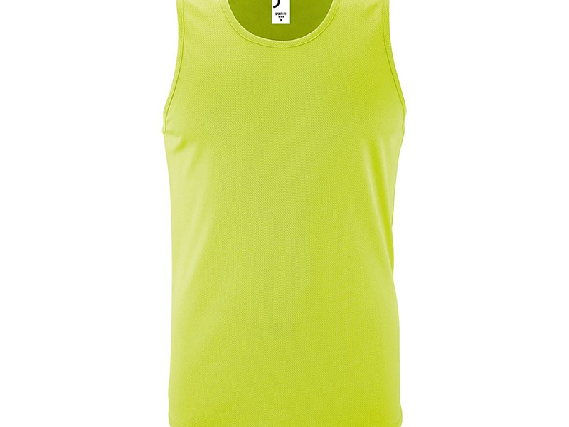 Майка мужская Sporty TT Men, зеленое яблоко