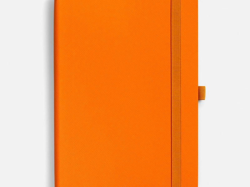 Ежедневник Peel Flex, недатированный, оранжевый