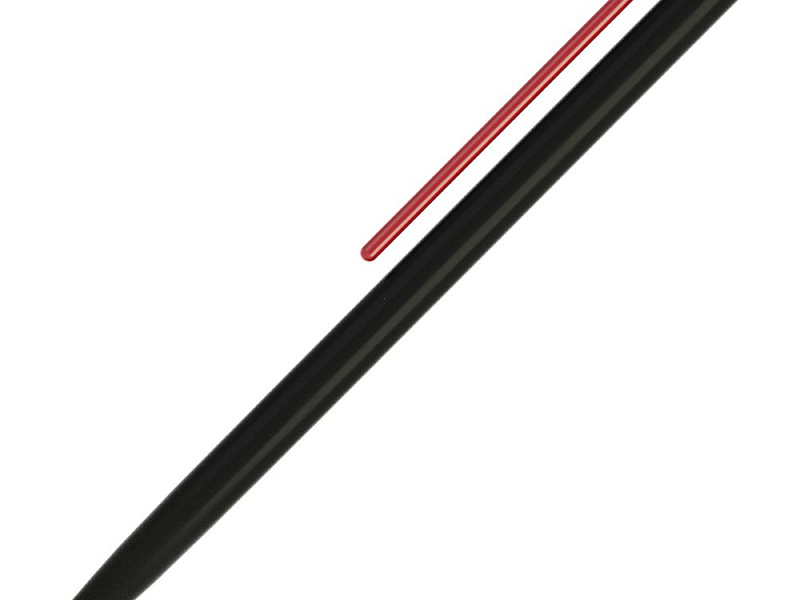 Карандаш GrafeeX в чехле, черный с красным