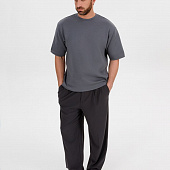 Джемпер с коротким рукавом Siluetti Volumica, серый