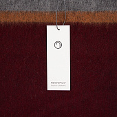 Шарф Charming, коричневый с оранжевым