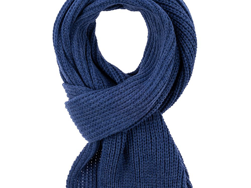 Шарф Nordkyn, синий меланж