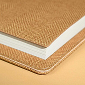 Ежедневник-органайзер Twill, недатированный, коричневый