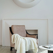 Плед Dantel, молочно-белый