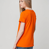 Футболка женская T-bolka Lady, оранжевая