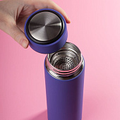 Термос с ситечком Percola, фиолетовый