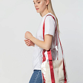 Шопер Clear Fest, прозрачный с красными ручками