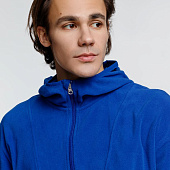 Анорак флисовый унисекс Fliska, ярко-синий