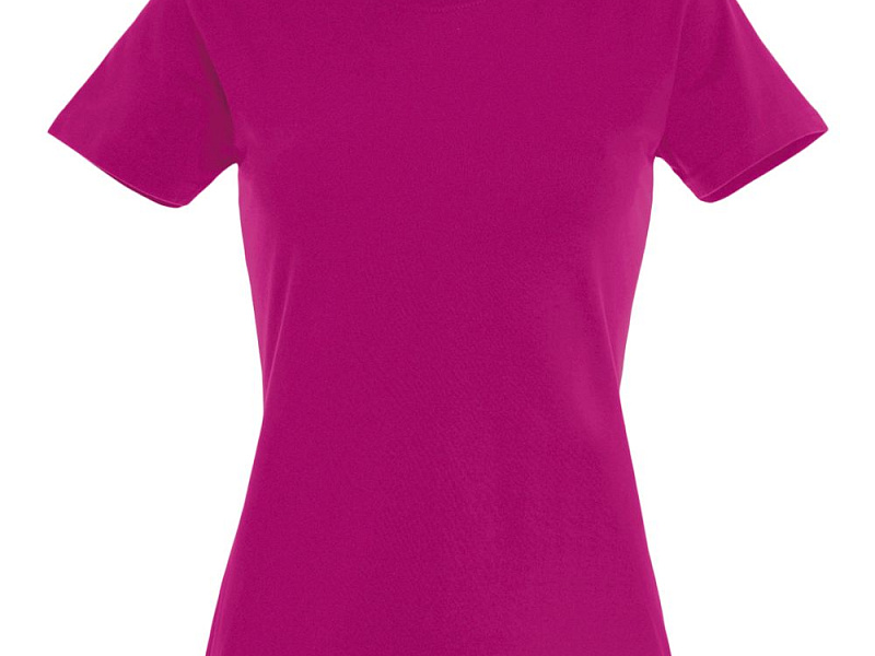 Футболка женская Imperial Women 190, ярко-розовая (фуксия)