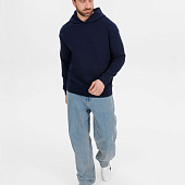 Худи оверсайз унисекс Outshine, темно-синее