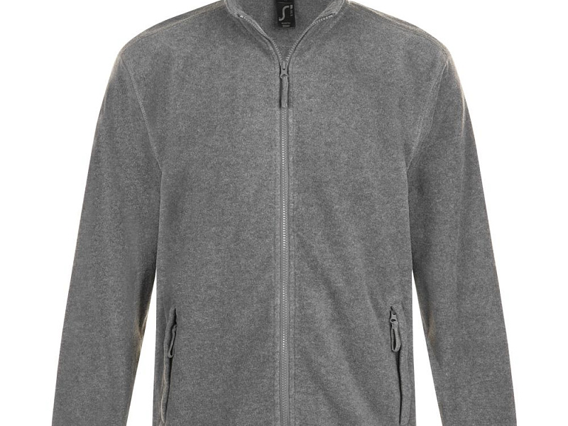 Куртка мужская North, серый меланж