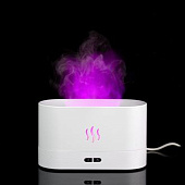 Увлажнитель-ароматизатор с имитацией пламени Fuego ver.2, белый