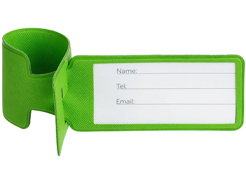 Багажная бирка Devon, зеленая