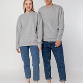 Толстовка Unit Toima Heavy, серый меланж