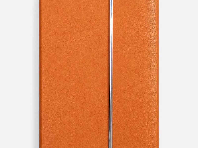 Ежедневник Petrus Flap, недатированный, оранжевый