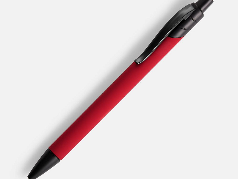 Ручка шариковая Undertone Black Soft Touch, красная