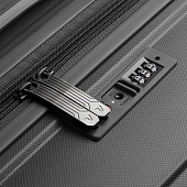 Чемодан Butterfly L, серый