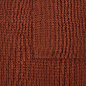 Шарф Bernard, коричневый (терракота)