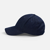 Бейсболка Denimate, темно-синяя