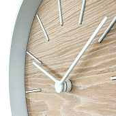 Часы настенные Bees, беленый дуб