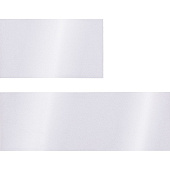 Лента сатиновая Satin 35 XXL, белая, 230 см