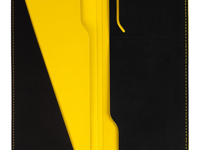 Дорожный органайзер Multimo, черный с желтым