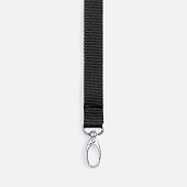Лента для бейджа Pin, черная