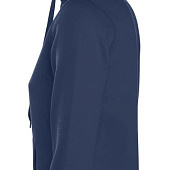 Толстовка женская на молнии с капюшоном Seven Women, темно-синяя