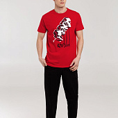 Футболка «Меламед. Kraftwerk», красная