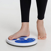 Диск здоровья вращающийся SpinTeam, белый с синим